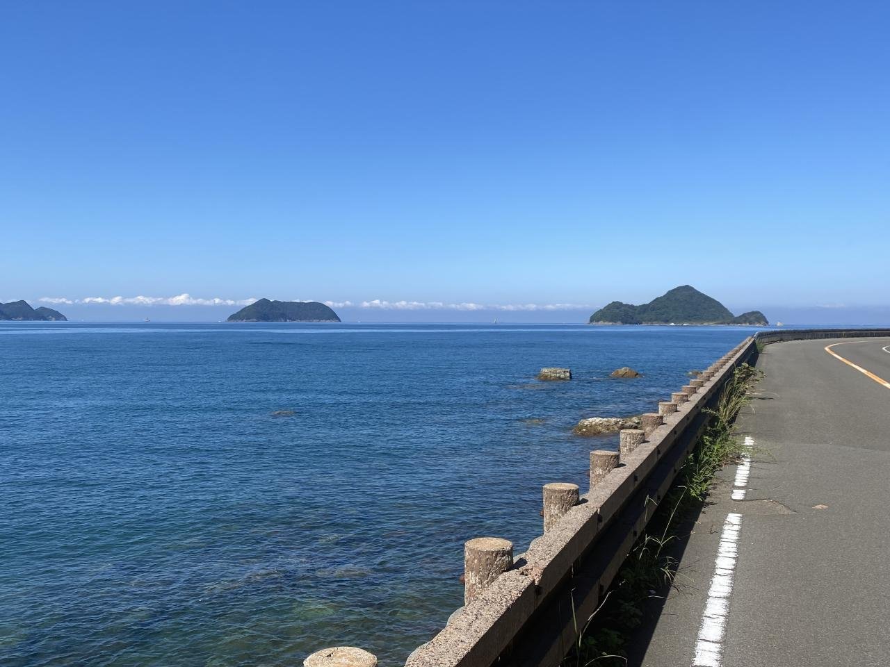 美しい西広海岸の海